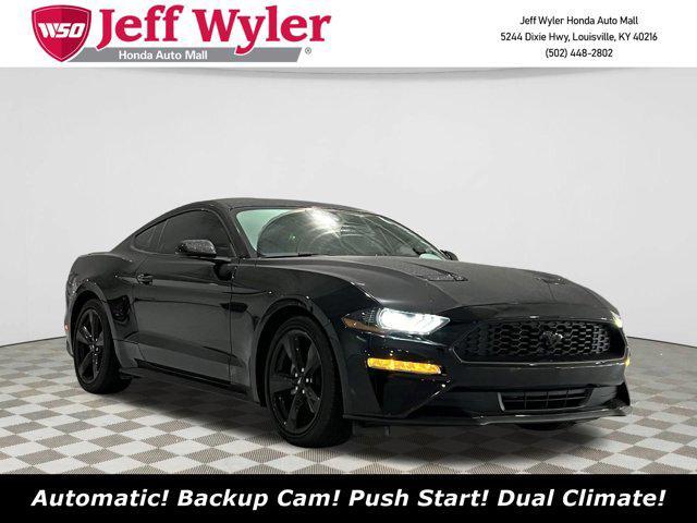 used 2021 Ford Mustang car, priced at $26,467