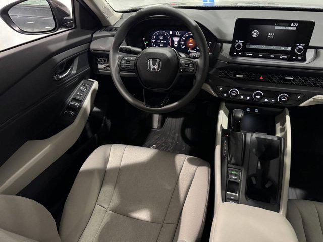 new 2025 Honda Accord car, priced at $29,275