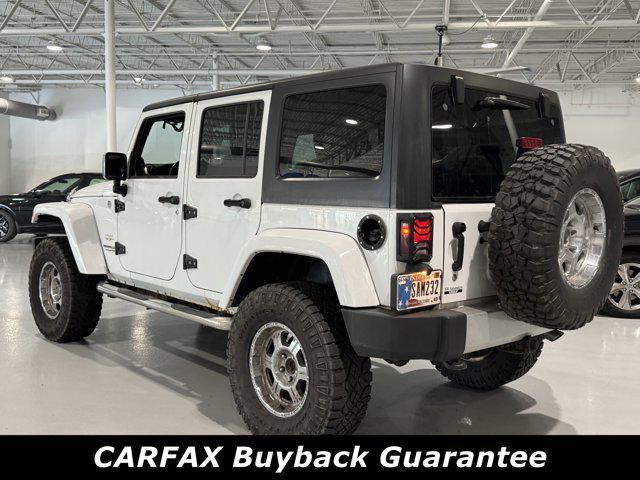 used 2012 Jeep Wrangler Unlimited car, priced at $18,419