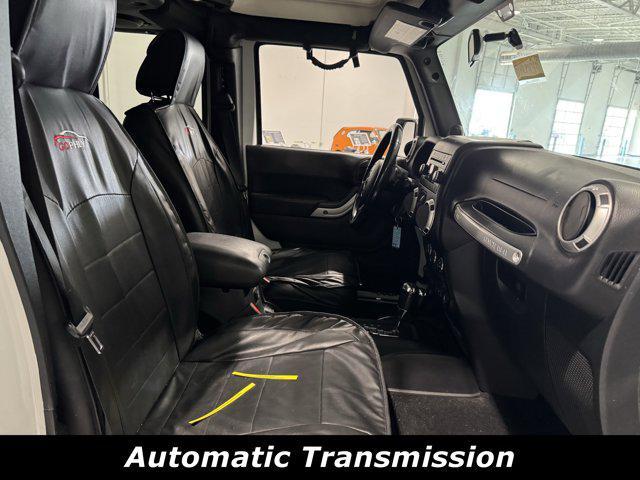 used 2012 Jeep Wrangler Unlimited car, priced at $18,419