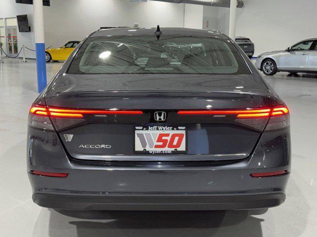 new 2025 Honda Accord car, priced at $28,203