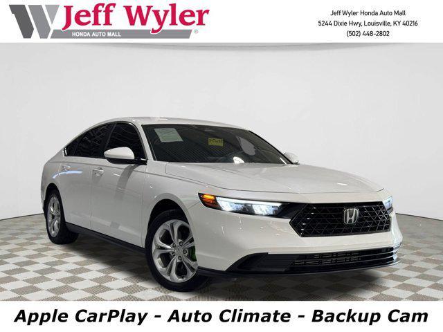 used 2023 Honda Accord car, priced at $22,713