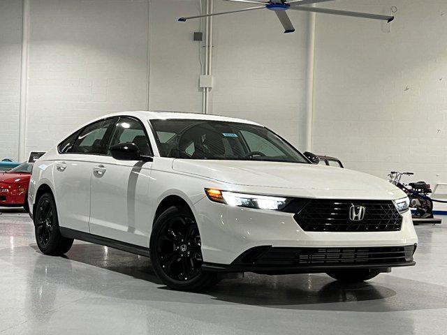 new 2025 Honda Accord car, priced at $31,137