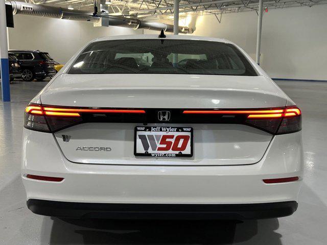 new 2025 Honda Accord car, priced at $31,137