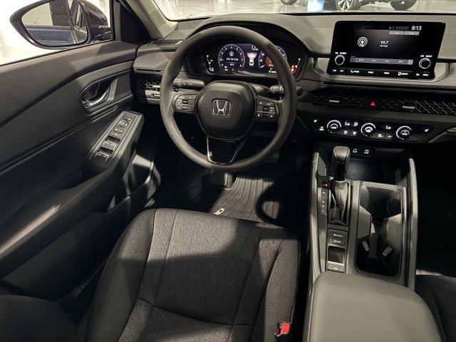 new 2025 Honda Accord car, priced at $29,275