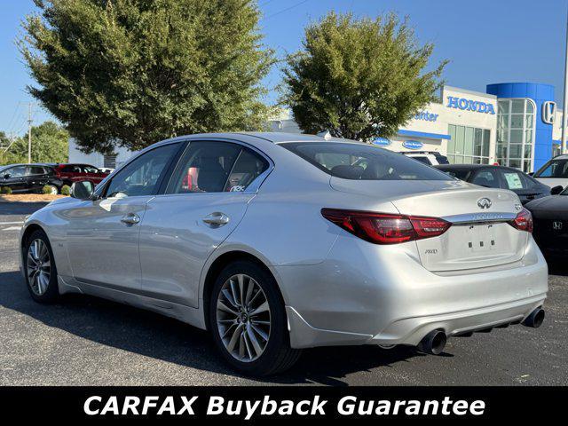 used 2018 INFINITI Q50 car, priced at $12,085