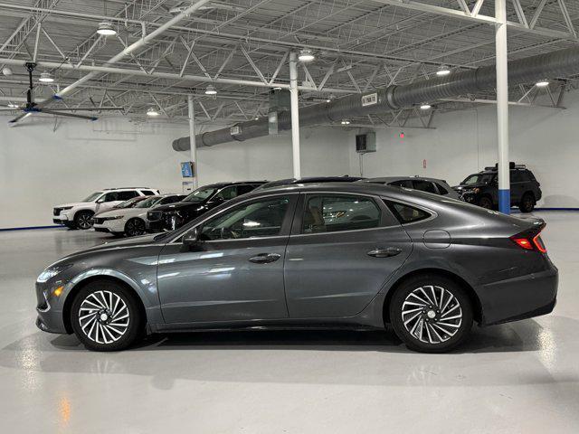 used 2023 Hyundai Sonata Hybrid car, priced at $27,037