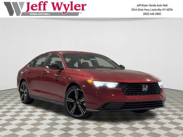 new 2025 Honda Accord Hybrid car, priced at $33,087