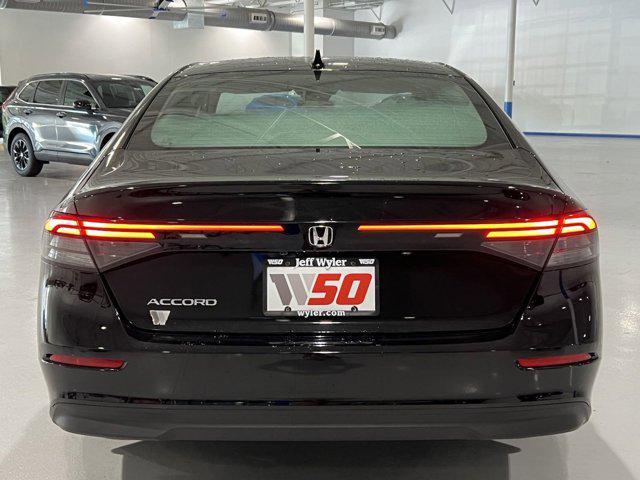 new 2025 Honda Accord car, priced at $27,303