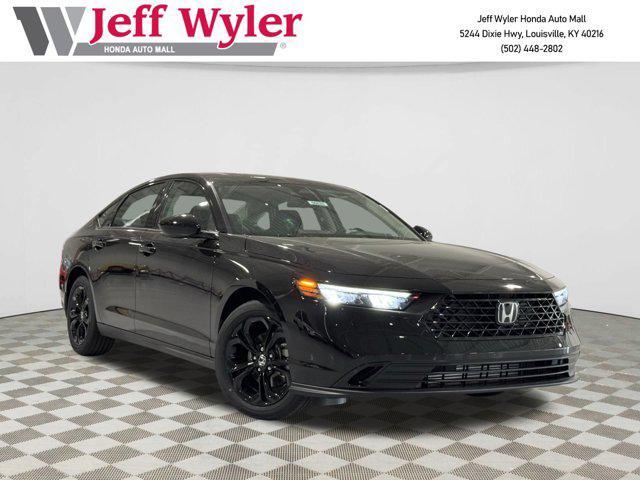 new 2025 Honda Accord car, priced at $29,275