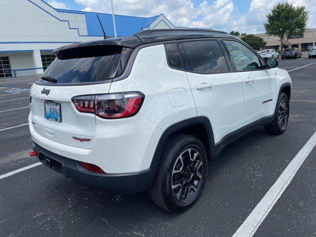 used 2021 Jeep Compass car, priced at $21,538
