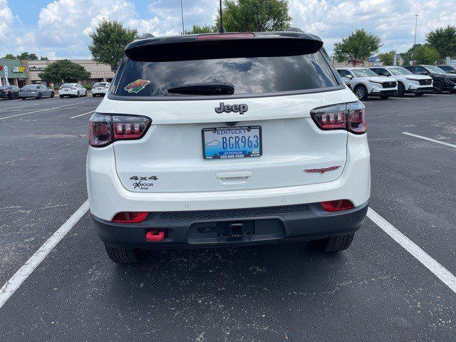 used 2021 Jeep Compass car, priced at $21,538