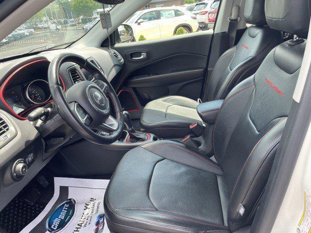 used 2021 Jeep Compass car, priced at $21,538
