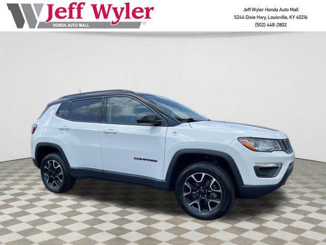 used 2021 Jeep Compass car, priced at $21,538