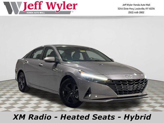 used 2023 Hyundai Elantra HEV car, priced at $21,359