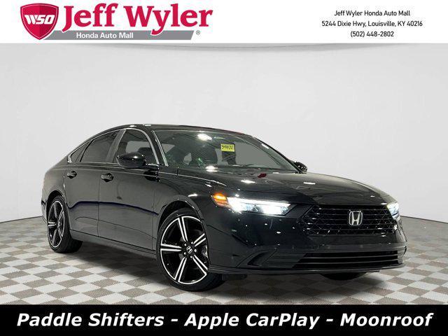 used 2023 Honda Accord Hybrid car, priced at $27,212