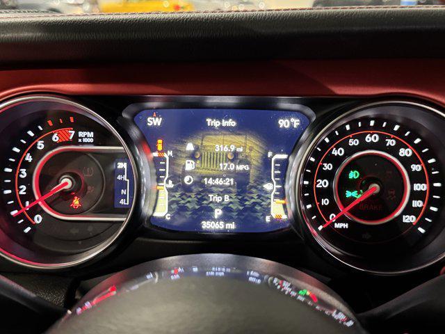 used 2022 Jeep Wrangler Unlimited car, priced at $31,355