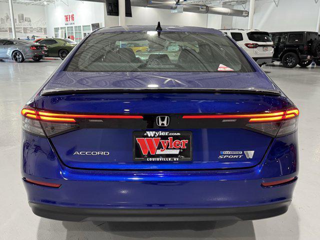 new 2025 Honda Accord Hybrid car, priced at $33,087