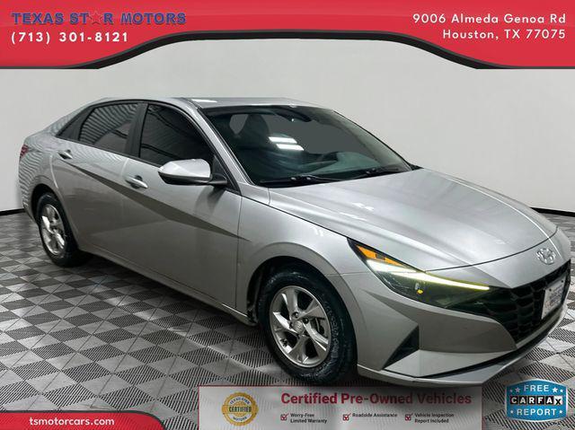 used 2021 Hyundai Elantra car, priced at $11,500
