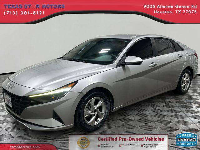 used 2021 Hyundai Elantra car, priced at $11,500