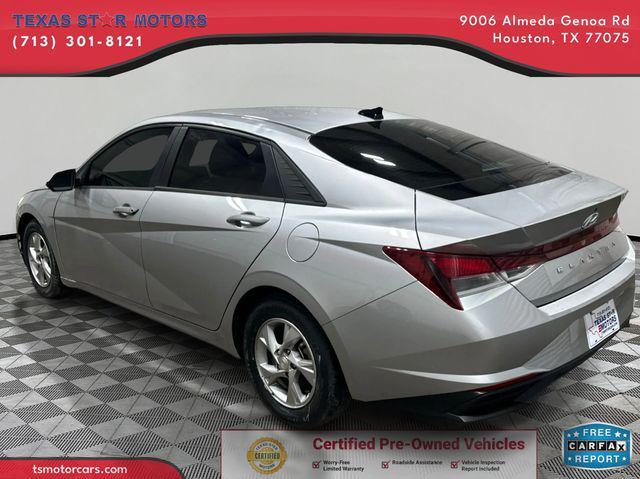 used 2021 Hyundai Elantra car, priced at $11,500