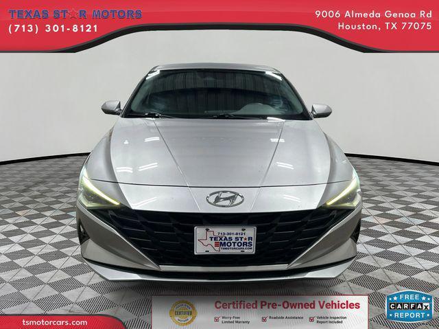 used 2021 Hyundai Elantra car, priced at $11,500