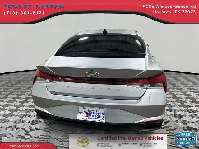 used 2021 Hyundai Elantra car, priced at $11,500