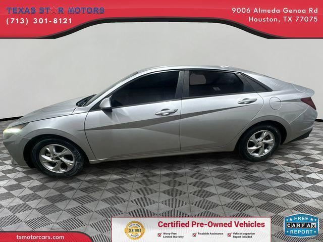 used 2021 Hyundai Elantra car, priced at $11,500