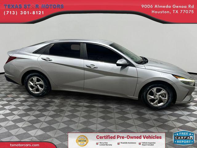 used 2021 Hyundai Elantra car, priced at $11,500