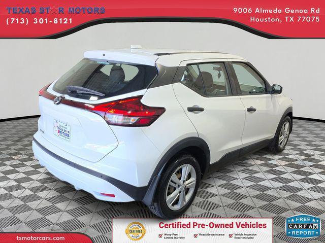used 2021 Nissan Kicks car, priced at $16,000