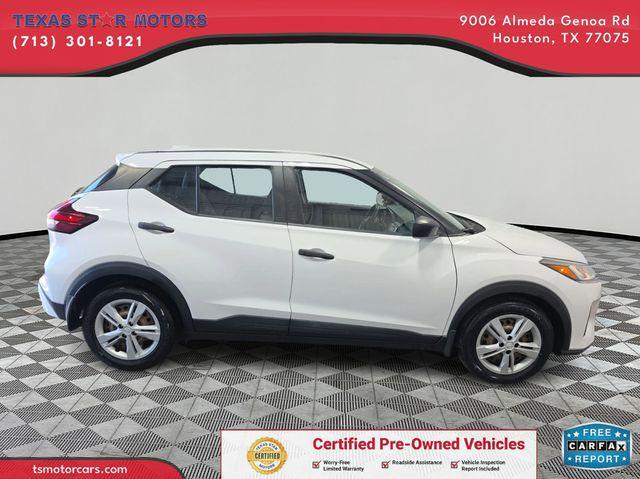 used 2021 Nissan Kicks car, priced at $16,000