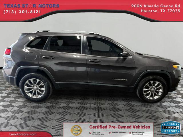 used 2019 Jeep Cherokee car, priced at $17,500
