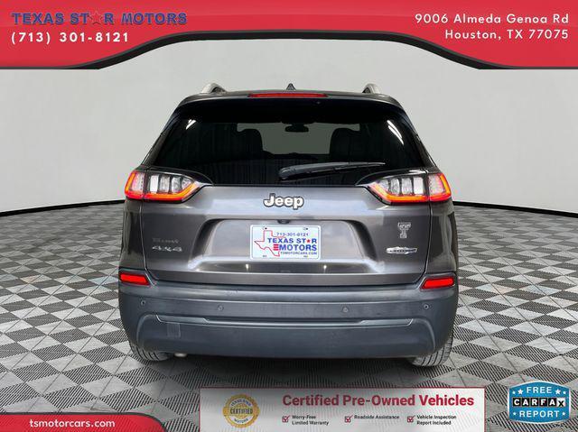 used 2019 Jeep Cherokee car, priced at $17,500