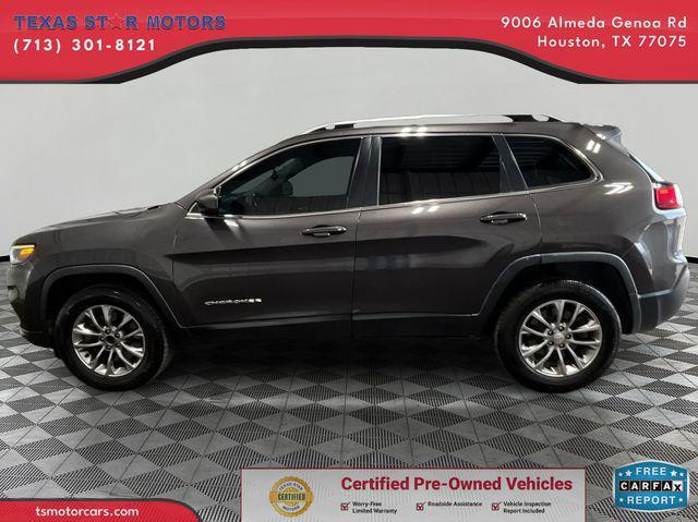 used 2019 Jeep Cherokee car, priced at $17,500