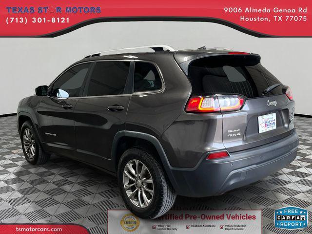 used 2019 Jeep Cherokee car, priced at $17,500