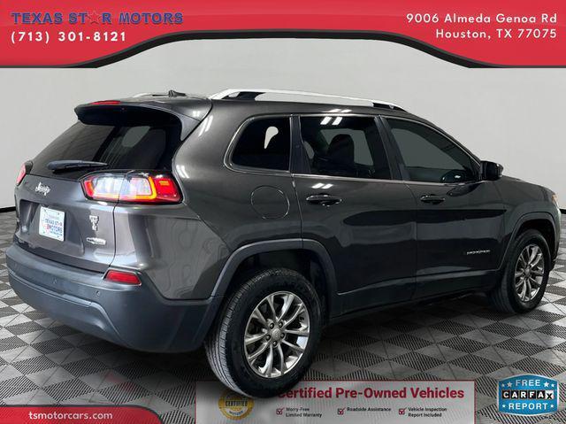 used 2019 Jeep Cherokee car, priced at $17,500