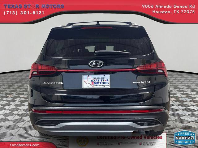 used 2021 Hyundai Santa Fe car, priced at $22,000