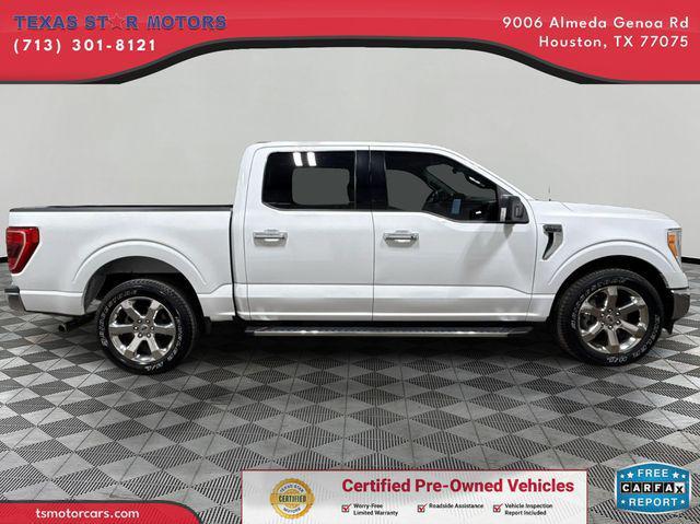 used 2021 Ford F-150 car, priced at $27,500