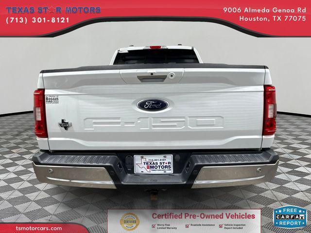 used 2021 Ford F-150 car, priced at $27,500