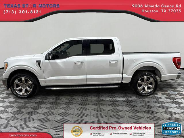 used 2021 Ford F-150 car, priced at $27,500