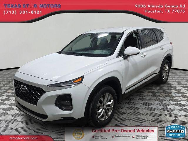 used 2019 Hyundai Santa Fe car, priced at $17,000