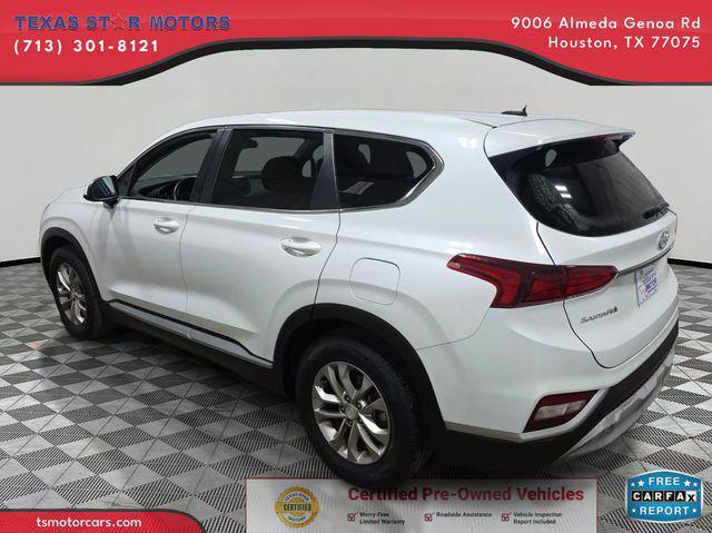 used 2019 Hyundai Santa Fe car, priced at $17,000