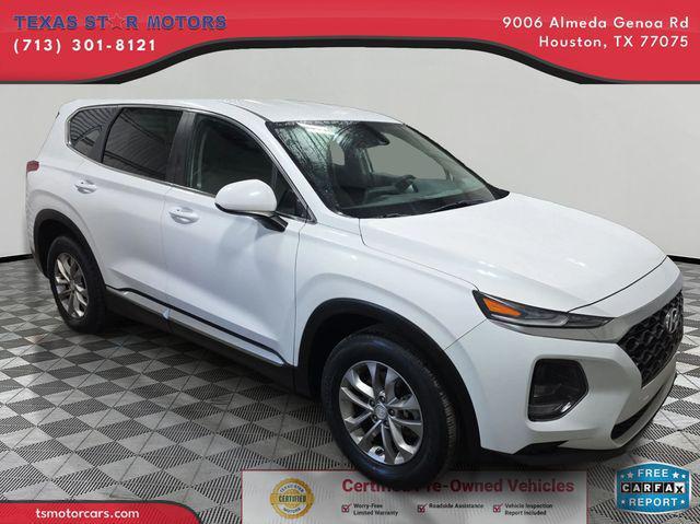 used 2019 Hyundai Santa Fe car, priced at $17,000