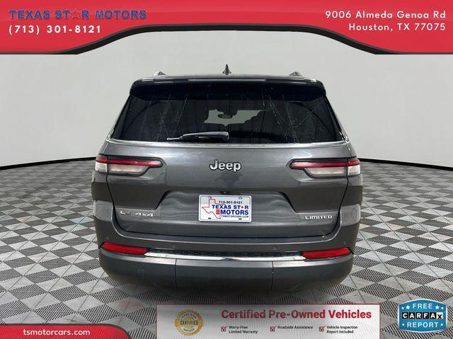 used 2021 Jeep Grand Cherokee L car, priced at $24,000