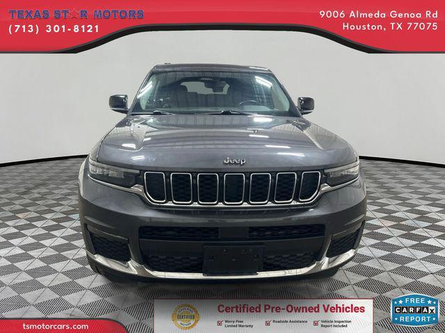 used 2021 Jeep Grand Cherokee L car, priced at $24,000