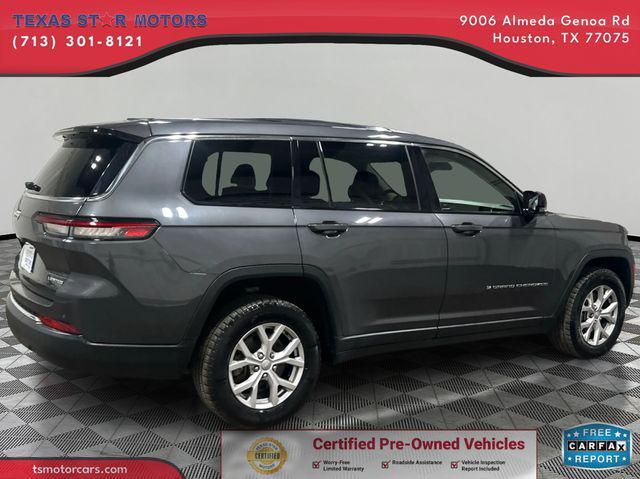 used 2021 Jeep Grand Cherokee L car, priced at $24,000