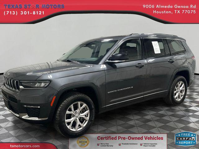 used 2021 Jeep Grand Cherokee L car, priced at $24,000