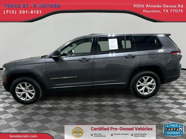 used 2021 Jeep Grand Cherokee L car, priced at $24,000