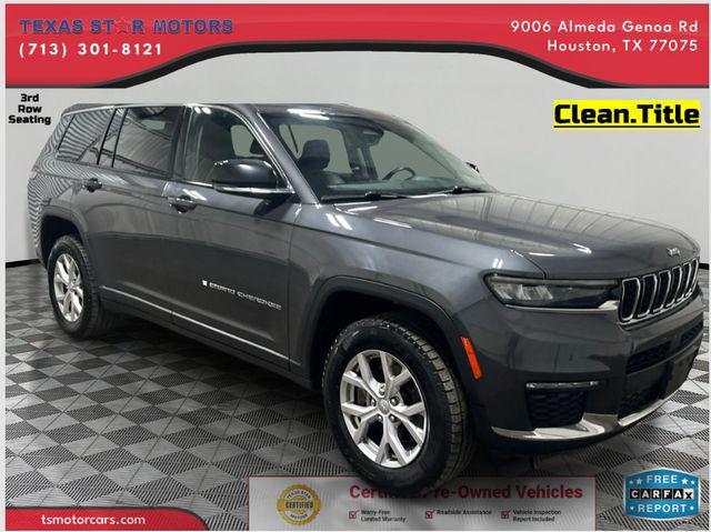 used 2021 Jeep Grand Cherokee L car, priced at $24,000