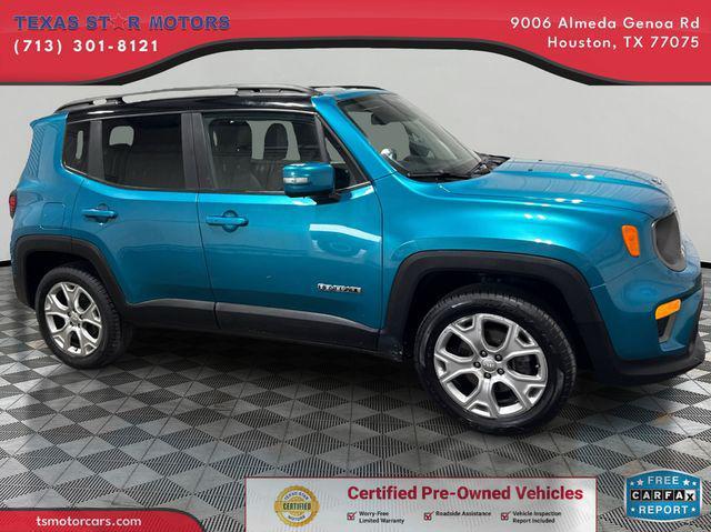 used 2020 Jeep Renegade car, priced at $17,500